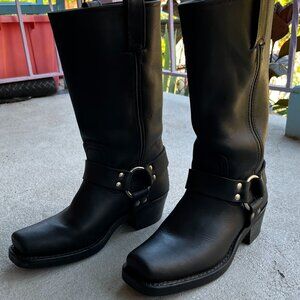 Frye 12R Women's Harness Black Boot 7.5